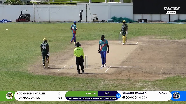 St. Lucia T10 Blast, 2025 - Iyanola Heritage vs Whiptail Smashers - Extended Match Highlight