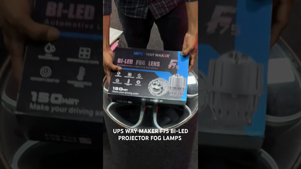 UPS WAYMAKER F75 Spot Laser Foglamp Projector🔺6500K 150W🔺