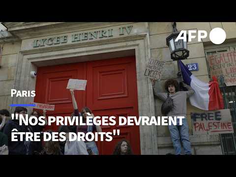 Mouvement lycéen : Henri-IV et Louis-le-Grand débrayent par solidarité | AFP