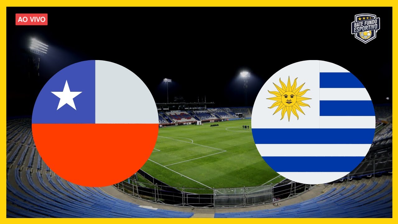 Onde vai passar o jogo da URUGUAI X CHILE Hoje (08/09)? Passa na