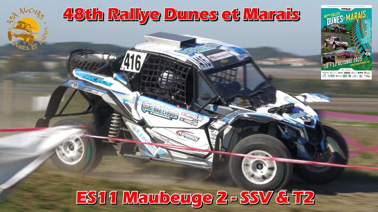 Rallye Dunes & Marais 2025 - ES11 Maubeuge 2 - SSV & T2
