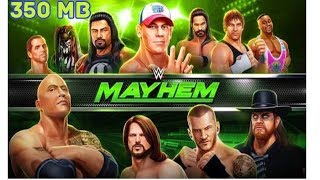 WWE mayem game android devices (350) highly compressed Google drive link (Hindi) screenshot 1