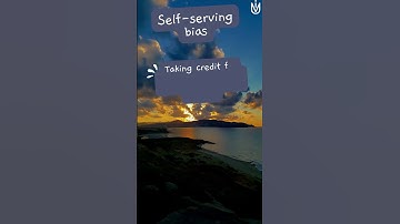 The Blame Game Self-serving bias #shorts