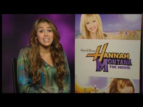 Hannah Montana Miley Cyrus Answers Our Questions
