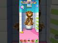 Funny Leopard Tom in Bathroom 😂🐆 | Talking Tom Shorts #viralTalkingTom #FunnyTom #TomShorts