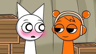 Incredibox Sprunki - Orange Oren At School Cartoon Animation