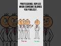 Professional Replies When Someone Blames You Publicly #psychologyfacts #mindset