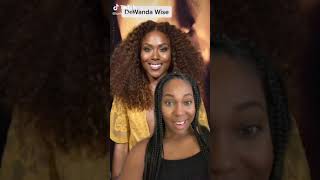DeWanda Wise Stunning Look Alike TikTok: luvly_latisha Profile