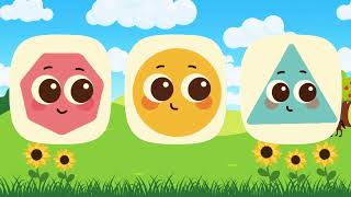 Guess the Shape! Fun Shapes Game & Song | Circle, Square, Triangle | Kidzstation Fun Academy