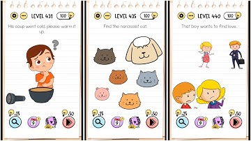 Brain Test: Tricky Puzzles - Levels 431-440 Walkthrough Gameplay