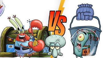Chum Bucket vs Krusty Krab: The Battle for Best Fast Food in Bikini Bottom"