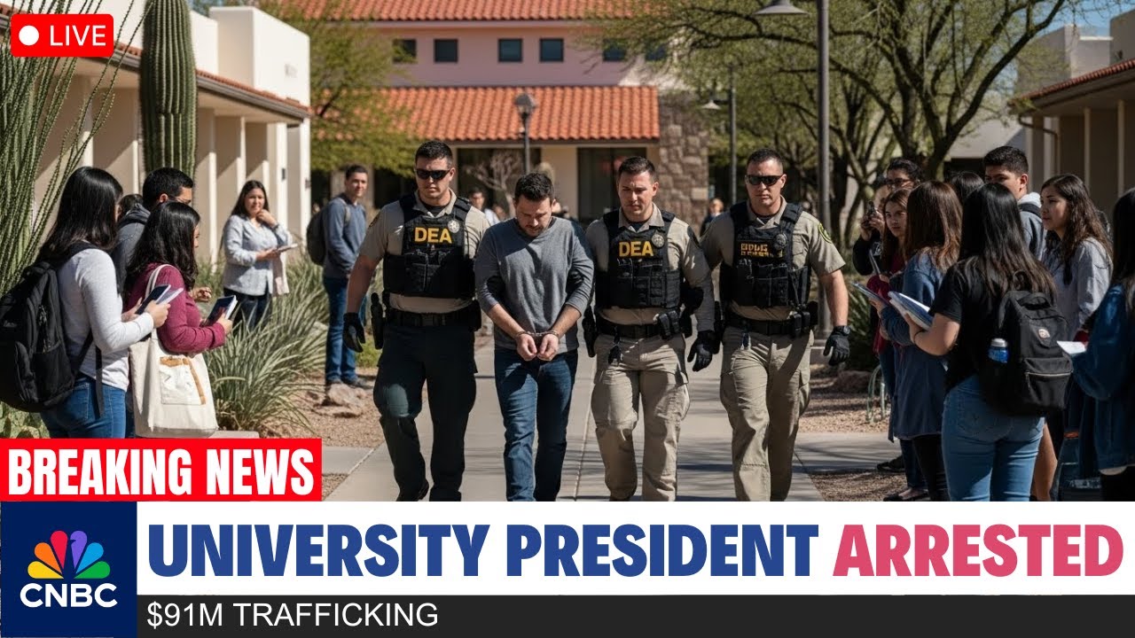 Управление по борьбе с наркотиками и пограничная служба арестовали президента университета в Ариз...