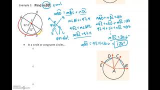 11 2 Arcs and Chords