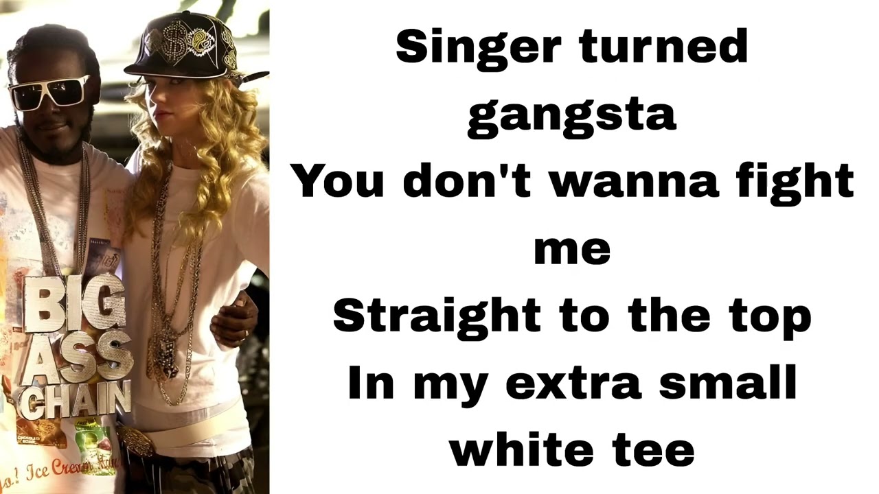 Taylor Swift - Thug Story (feat. T-Pain) (live from CMT Music Awards 2009) (lyrics)