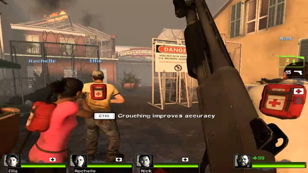 Left 4 Dead 2[PC] - Intel GMA x4500MHD Gameplay