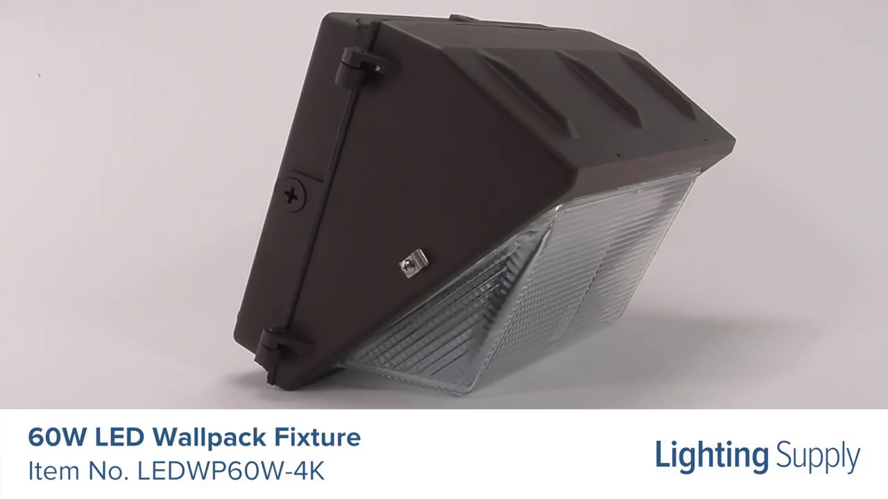60W LED Wallpack Fixture (LEDWP60W-4K)