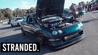 Broken Supercharged K24 Integra Vs JDM Car Show (Dream Fest)