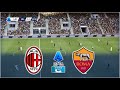 AC Milan vs AS Roma | Exciting eFootball Simulation of Serie A 2025/26 ⚽