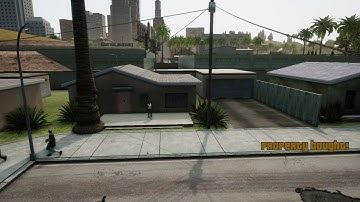 GTA San Andreas Definitive Edition | Disappearing Furniture Safe House Bug