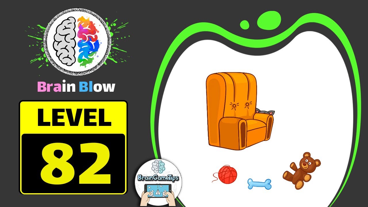 Brain Blow: Genius IQ Test - Level 82 Find The Cat Answer