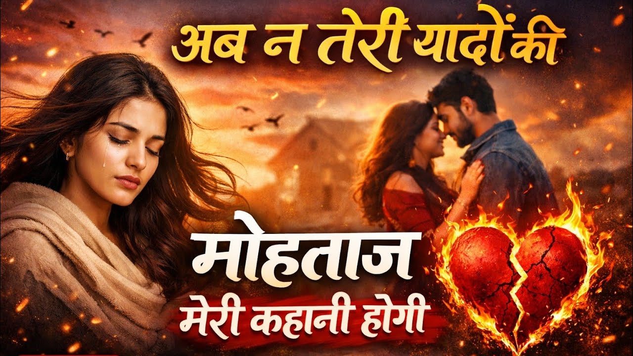 अब न तेरी यादों की मोहताज मेरी कहानी होगी | Heart Touching Sad Ghazal | Emotional Shayari Song