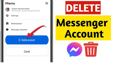 How to Delete Messenger Account 2025 | Delete Facebook Messenger Account 