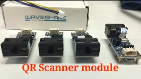 waveshare QR scanner module | programming in HID and UART mode