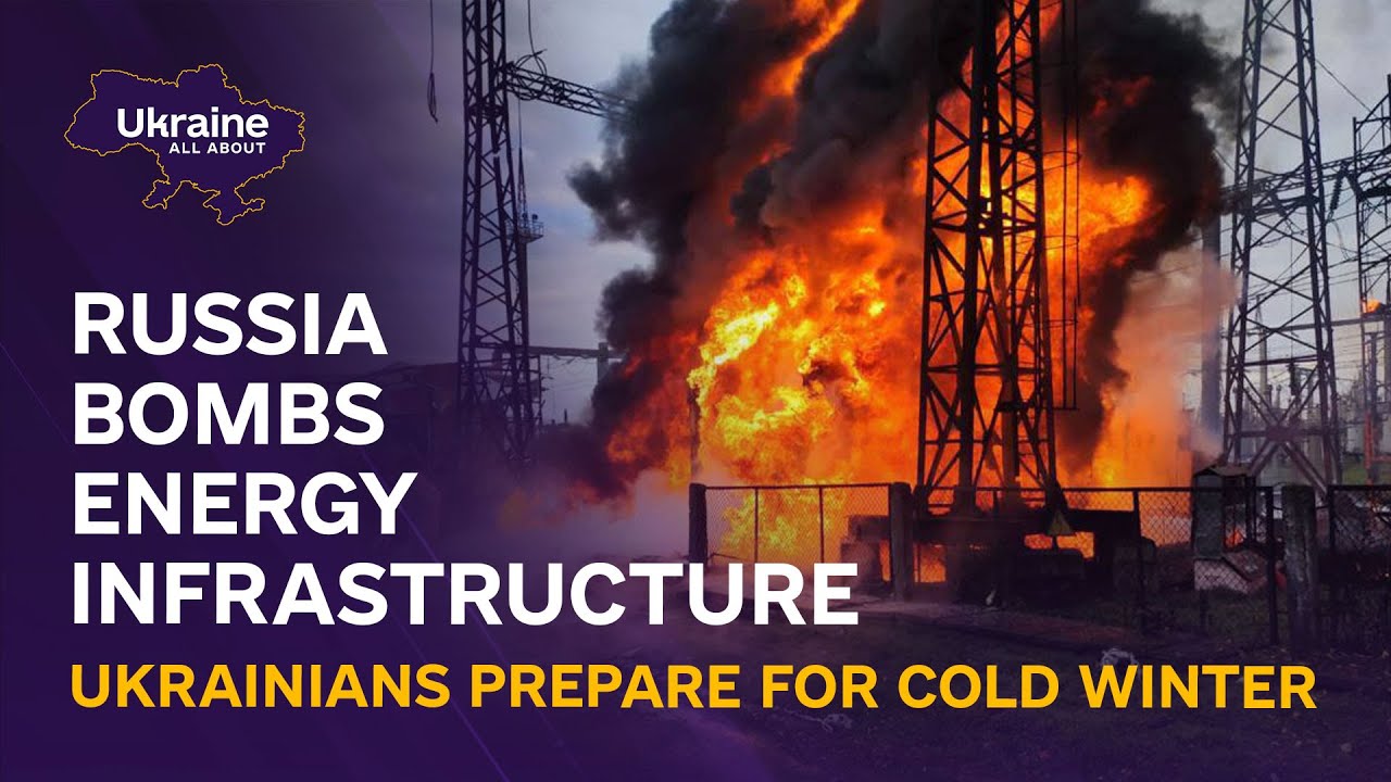 🔴Russia bombs energy infrastructure. Ukrainians prepare for cold winter ...