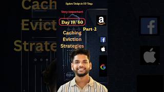 LFU Cache Explained | Least Frequently Used Eviction Strategy | System Design Day 19 #shorts