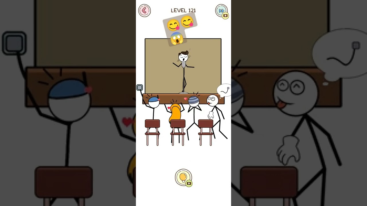 Thief Puzzle(WEEGOON)- Funny Stickman Puzzle Game - New Levels 371-400 -Android Gameplay Walkthrough