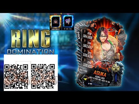 wwe supercard qr codes