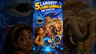 5 Largest Living Animals on Earth | Zia & Zibo