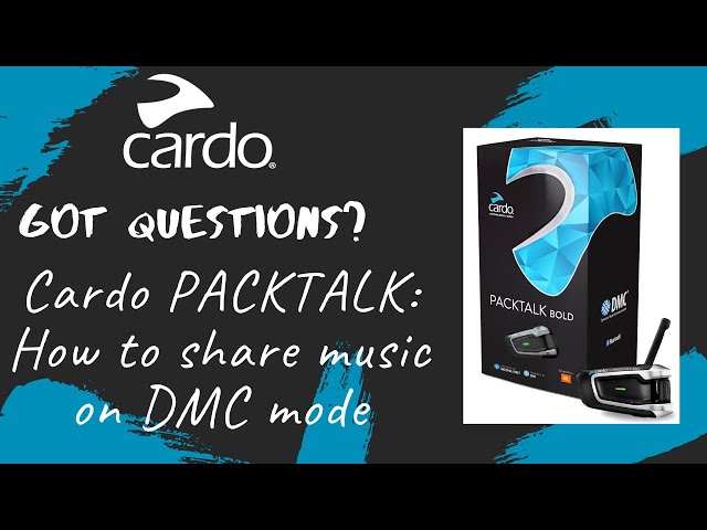 Cardo PACKTALK: How to share music on DMC mode class=