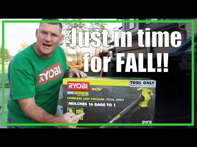 I made my Vac-Attack Leaf Mulcher better with a Black and Decker Accessory  : r/ryobi