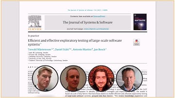 Efficient and effective exploratory testing of large-scale software systems