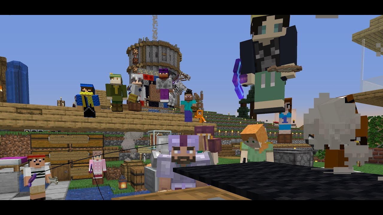 8 マインクラフト 視聴者参加型 1 14のんびりサバイバル Cbw アンディマイクラ Minecraft Je 1 14 4 Youtube