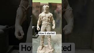 Wait for the paint 🖐🏻 #marvel #wolverine #howtopaint #deadpool #3dprinting #explorepage #viralreels