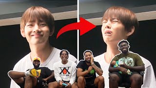 V IS HILARIOUS | Kim Taehyung being himself | REACTION