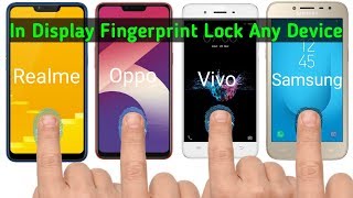 Mobile Ki Display Par Fingerprint Lock Kaise Set Kare Any Android Device New Trick (2019) screenshot 4