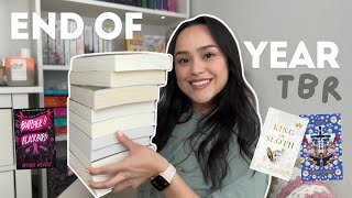 End of year TBR 📚 books I want to read before the year ends!