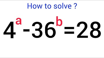 A Nice Olympiad Exponential Problem