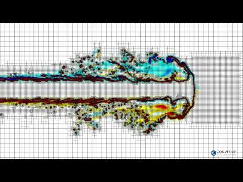 Simulating Liquid Jet Instabilities with CONVERGE