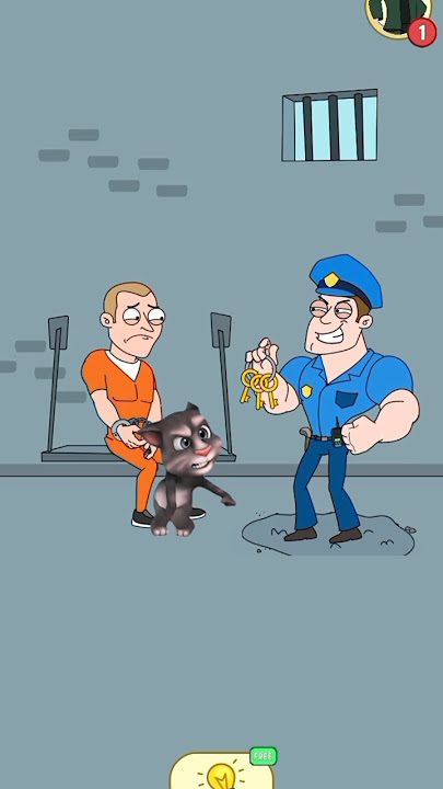 hey! criminals trap you 😠 #talkingtom  #funny #shorts #memes