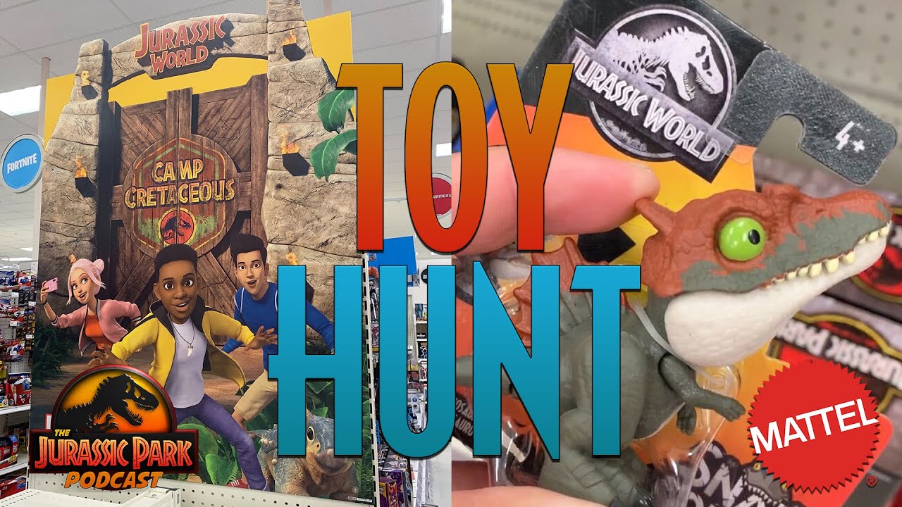 Camp Cretaceous Toy Hunt Netflix Camp Cretaceous Toy Display Snap Squad Mattel Jurassic World Youtube