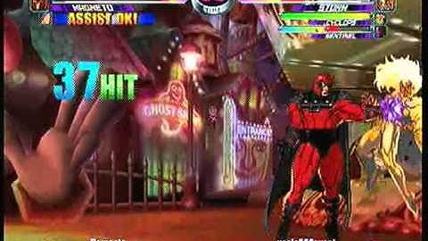 MvC2 Online (360): Brett (MSP) vs useleSSSavant (Sent/Storm/Cyke) 64 .:1.12.11:.