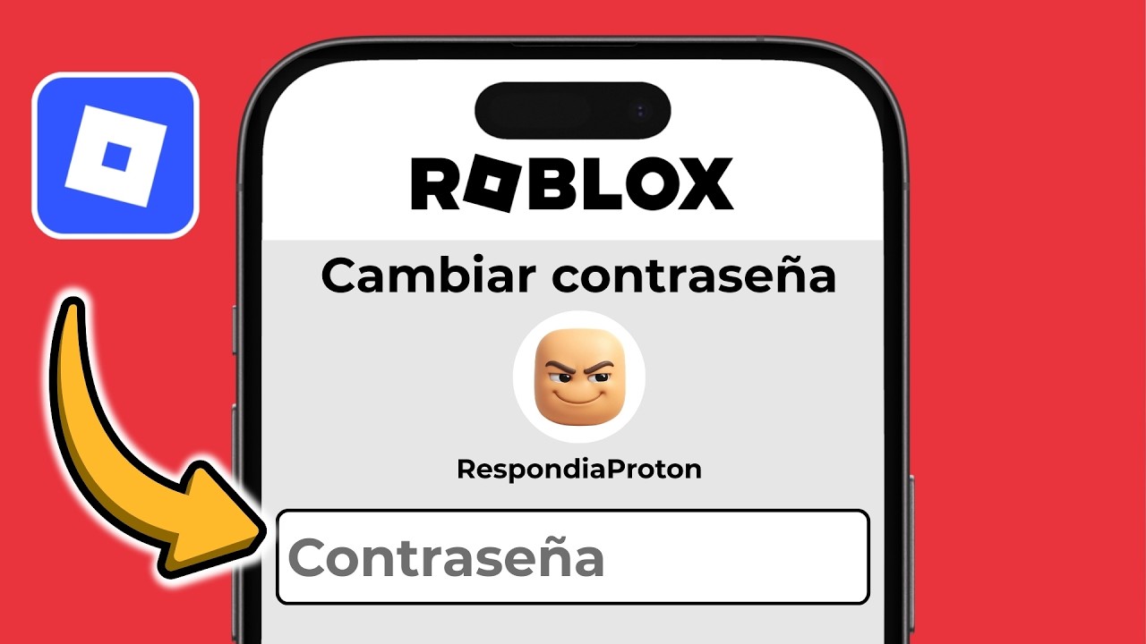 CAMBIAR CONTRASE A De ROBLOX Si SE ME OLVID 2026 YouTube 