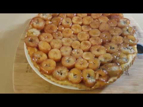 Vidéo: Tarte Taten Aux Bananes Et Pâte Feuilletée