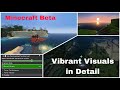 Vibrant Visuals in Minecraft PE Beta – Looks INSANE! | Hindi | #minecraft