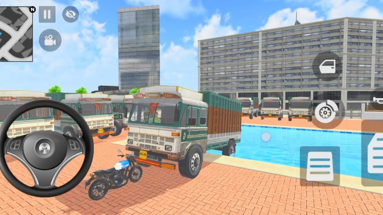Indian Theft Auto sricaro gem : Franklin Order ट्रक And Create drives A Police SUV Game🚦