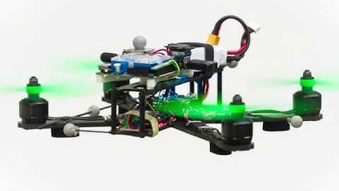 Differential Flatness of Quadrotor Dynamics Subject to Rotor Drag (ICRA18 Video Teaser)